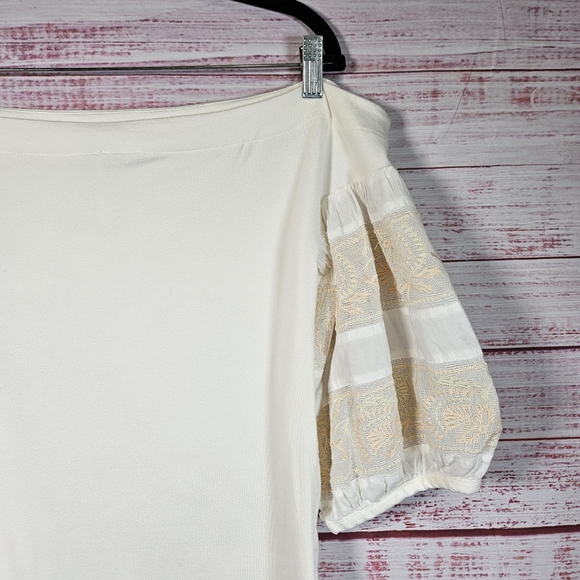 Free People Rock With It Off The Shoulder Top - Picture 12 of 16